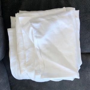 Pottery Barn Linen Duvet set